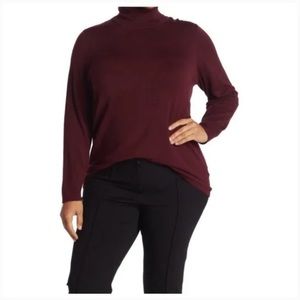 T Tahari Long Sleeve
Turtleneck Sweater